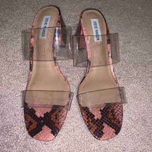 Steve Madden Snakeskin Heels